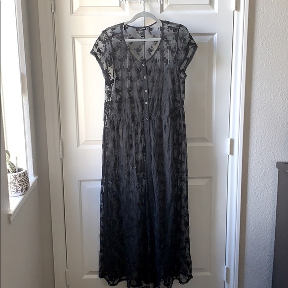 torrid Dresses & Skirts - Plus Size Sheer Mesh Maxi Dress